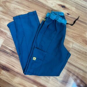 Caribbean Blue Scrub Pants